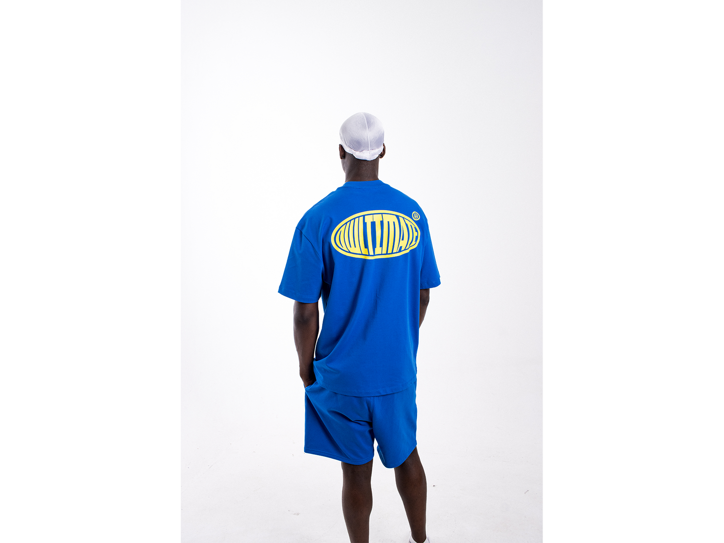 CIRCULAR LOGO Tee. - BLUE