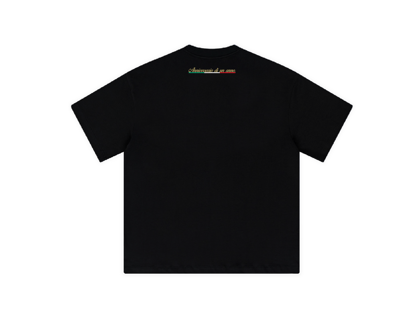 ITALIA Tee - BLACK.