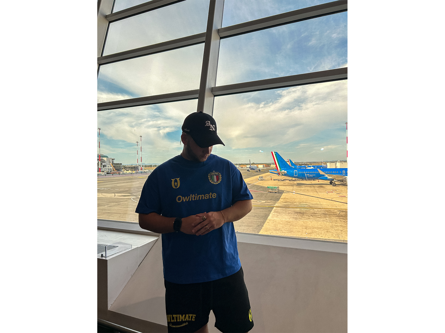 ITALIA Tee - BLUE.