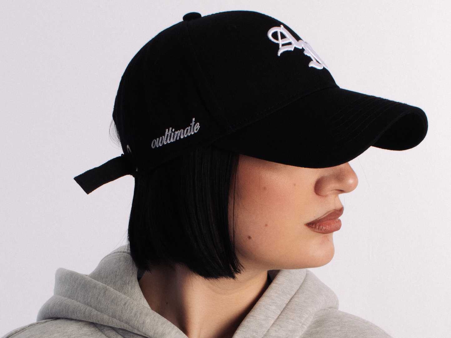 ATHENE NOCTUA HAT - BLACK.