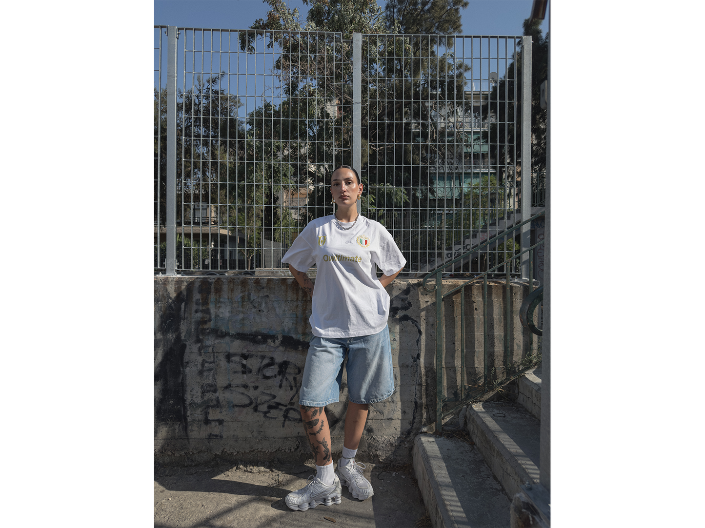 ITALIA Tee - WHITE.
