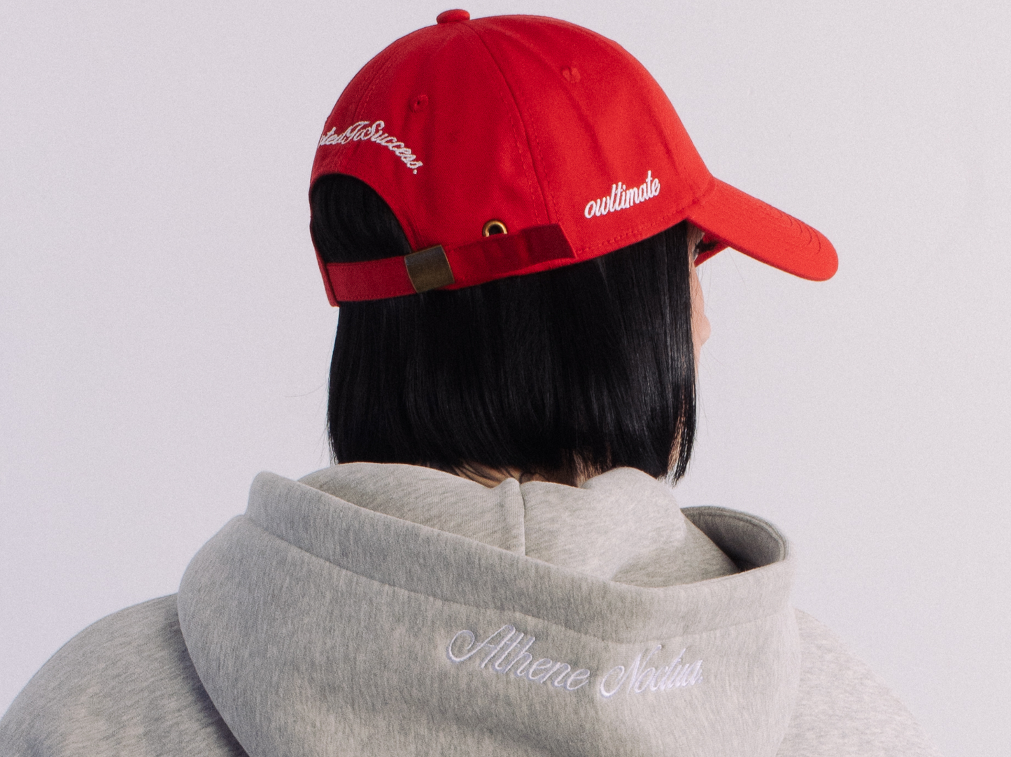 ATHENE NOCTUA HAT - RED