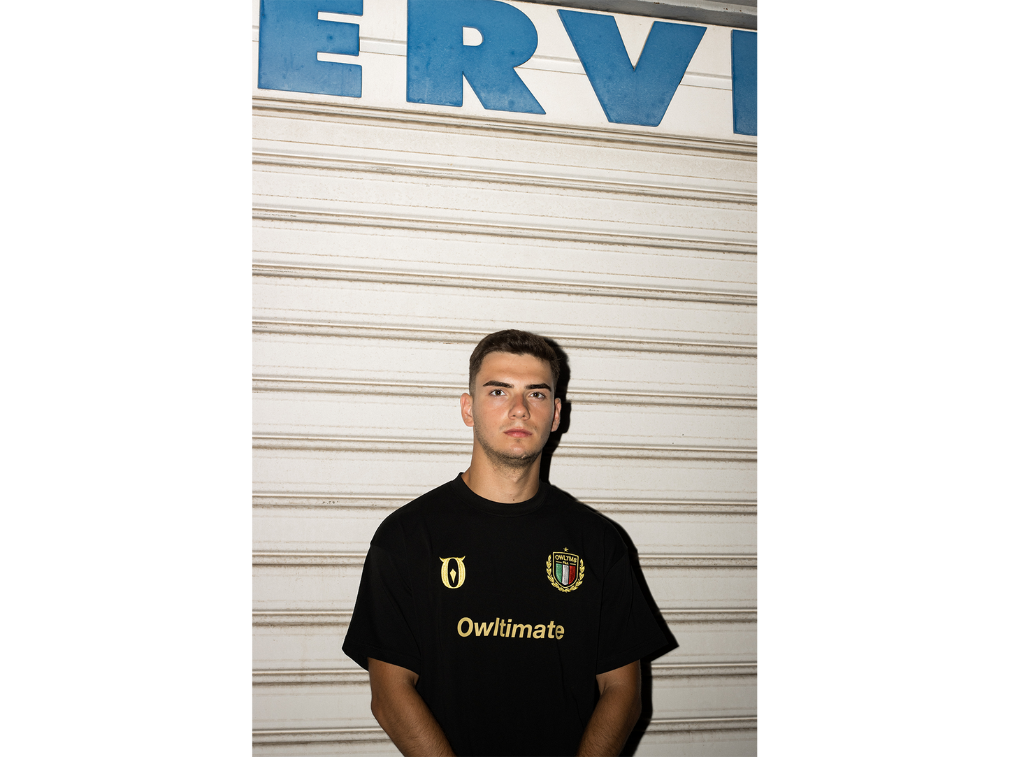 ITALIA Tee - BLACK.