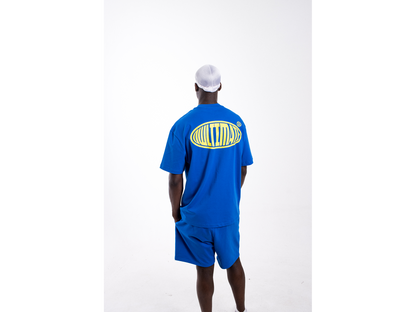 Circular Logo Tee [Blue]