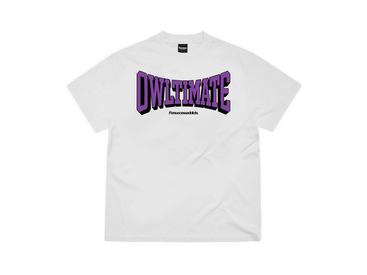 Purple tee.